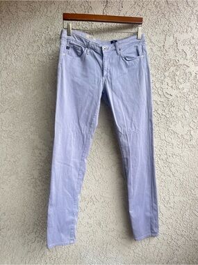 Ag Adriano Goldschmied Light Lavender Skinny Jeans